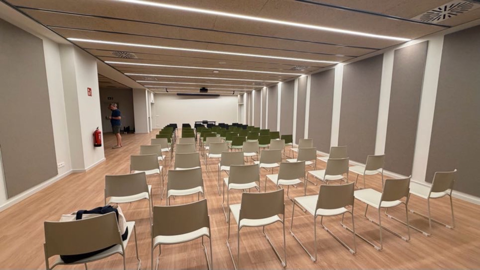 The auditorium
