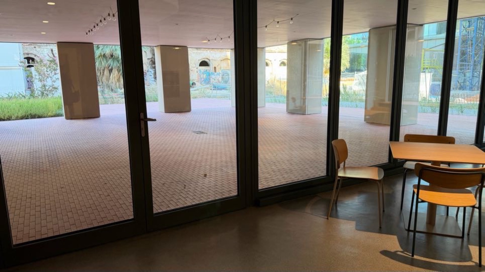 The ground floor