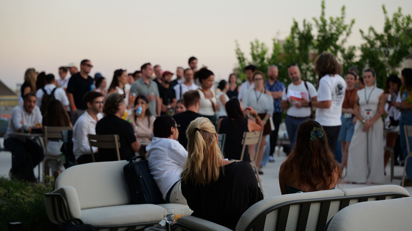 The whole roof listening