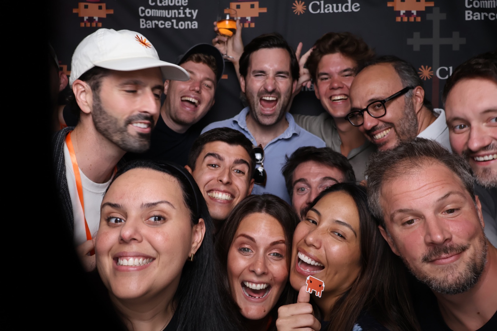 The Claude Booth selfie
