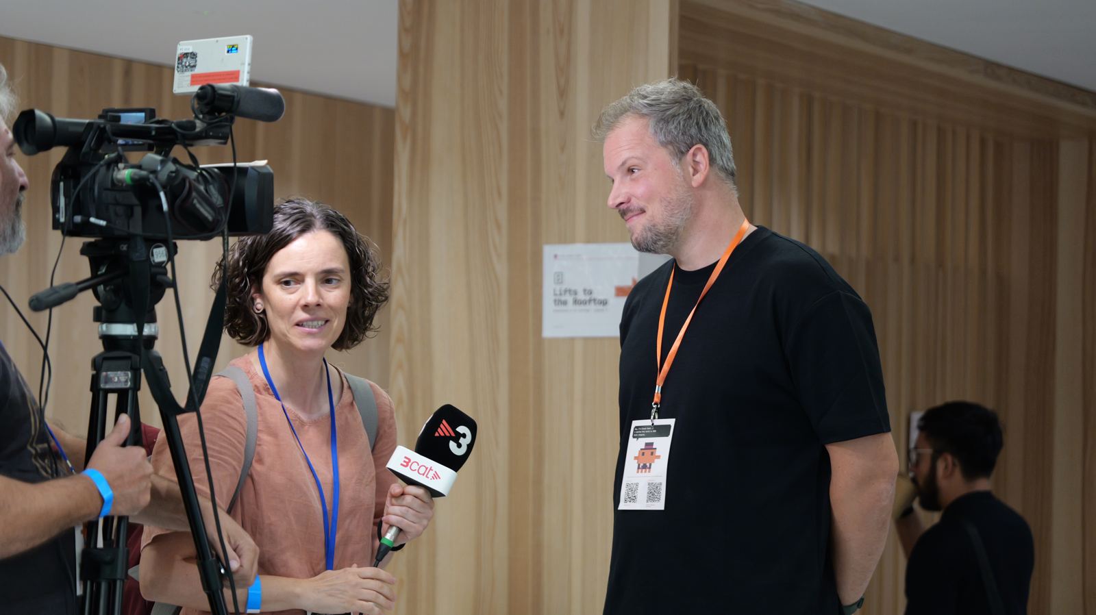 TV3 in the hall