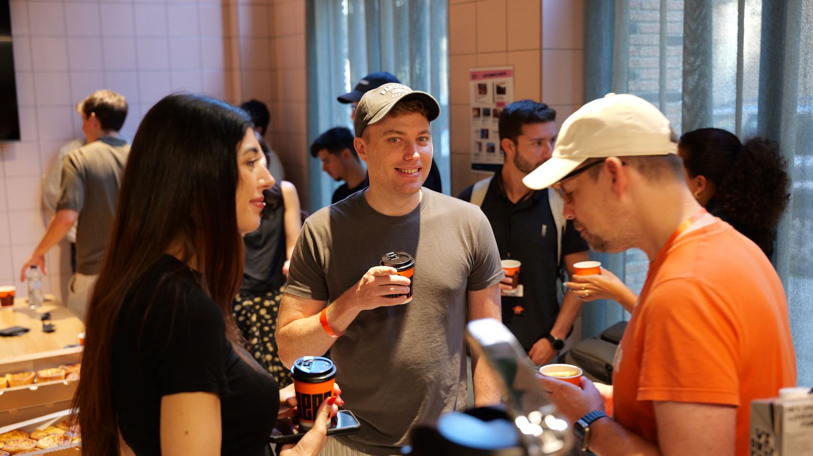 Impact Lab, coffee first